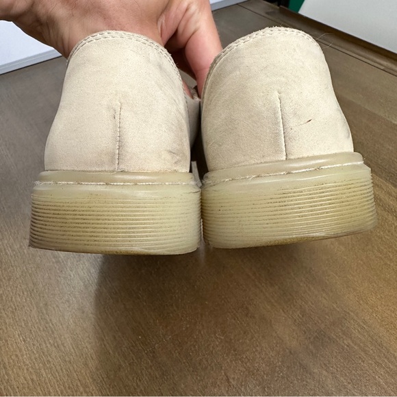 DR. MARTENS DANTE LEATHER SHOES SIZE 6- BEIGE - Picture 5 of 9